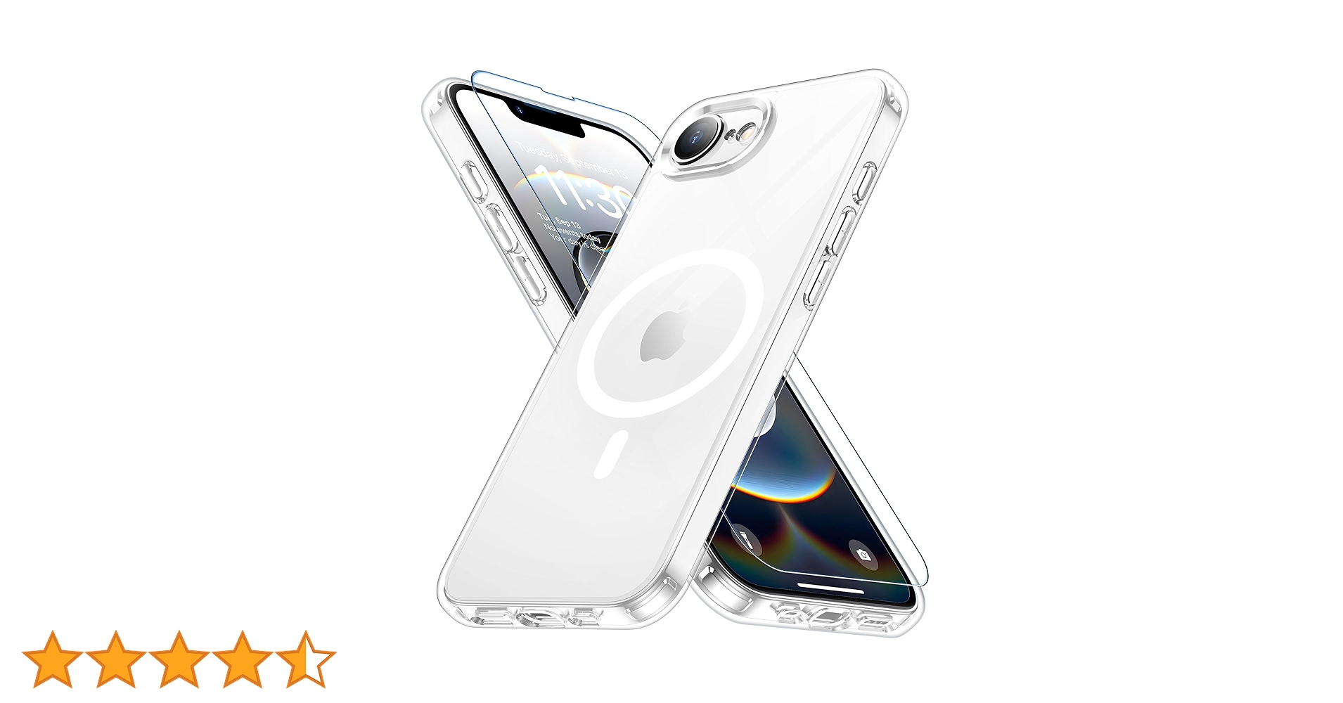 iPhone16e 128GB ホワイト　SIMフリー　iPhoneケース iPhone 16e ホワイト 128GB ケース付き SIMフリー iPhone16e